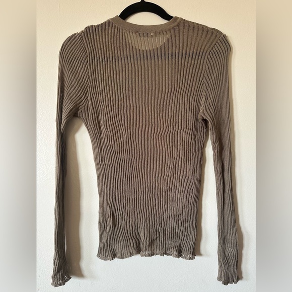 Zara Sheer Knit Top - Picture 5 of 5